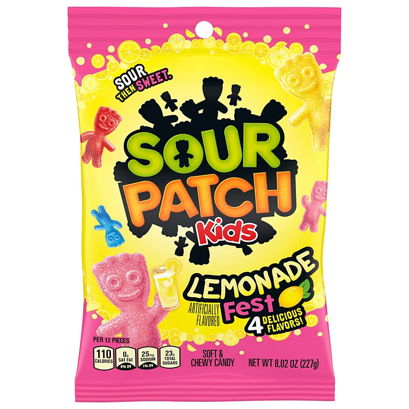 Sour Patch Kids Limonade Fest 102gr.