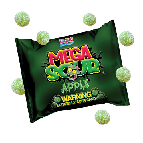 Barnetts Mega Sour Candy Apple 104gr.