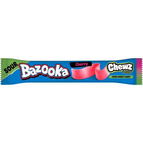 THT 26/7 Bazooka Chewz Sour Bar Cherry