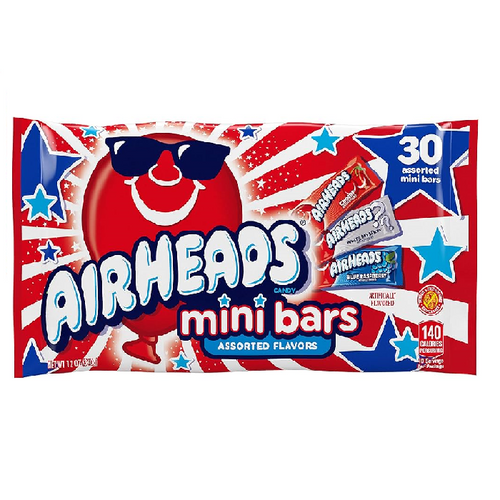 Airheads Mini Red, White & Blue 28 PACK