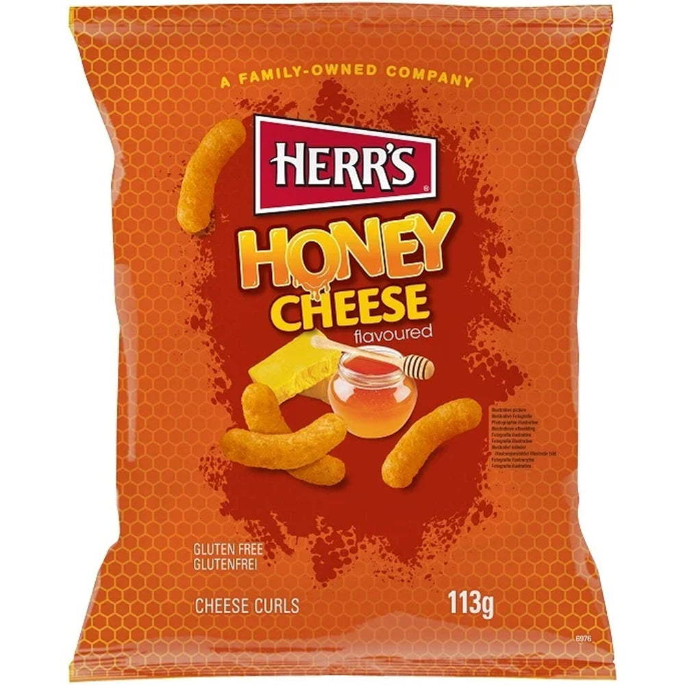 Herr’s Honey Cheese Curls 113gr.