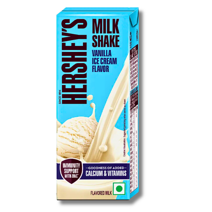 Hershey's Milkshake Vanilla Ice Cream Flavour
