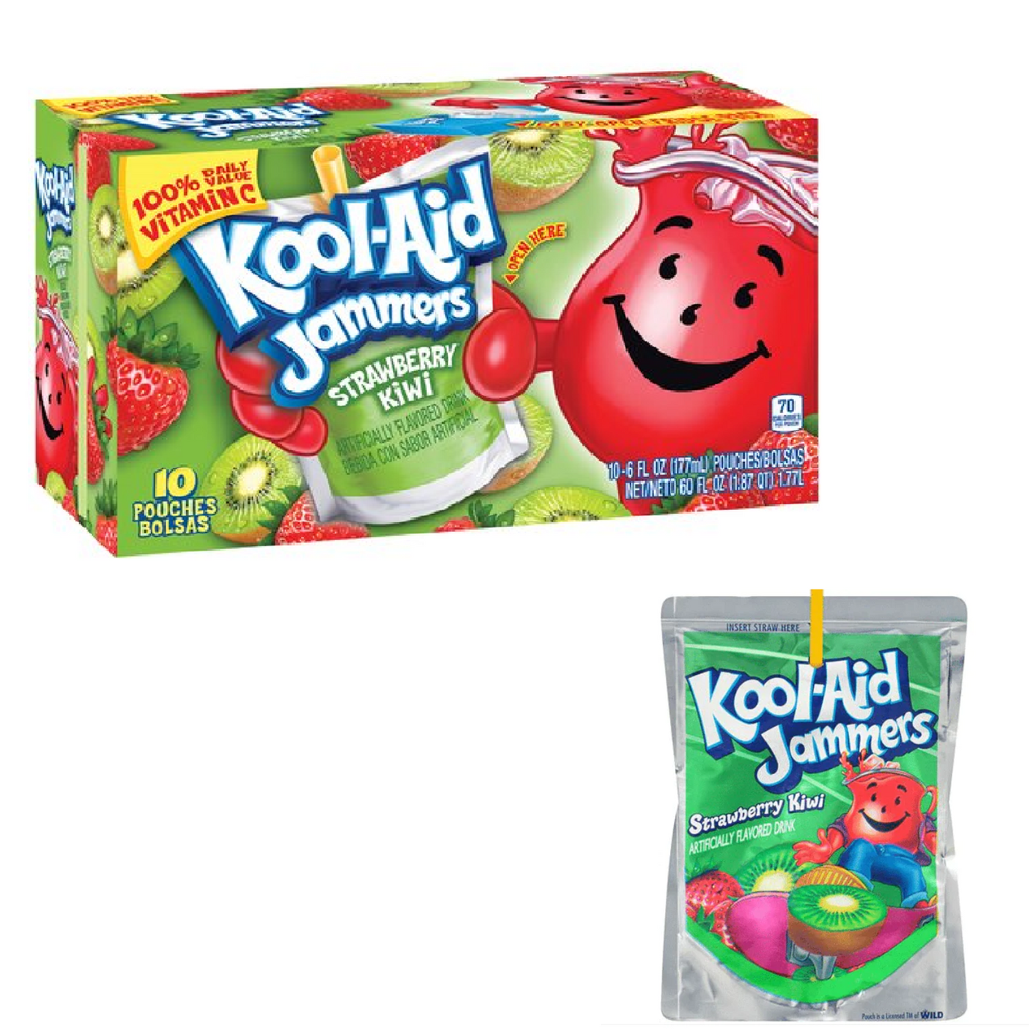 Kool-Aid Jammers Strawberry Kiwi