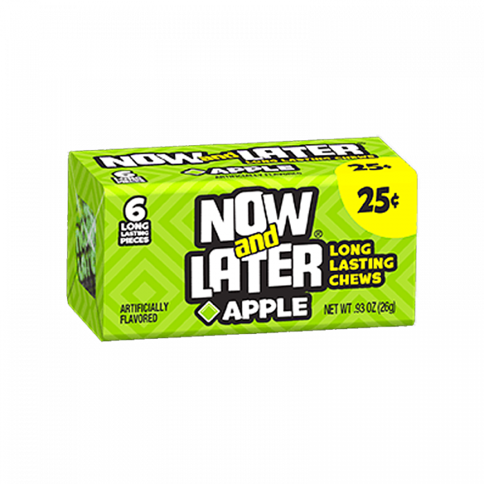 Pomme Now & Later (6 pièces)