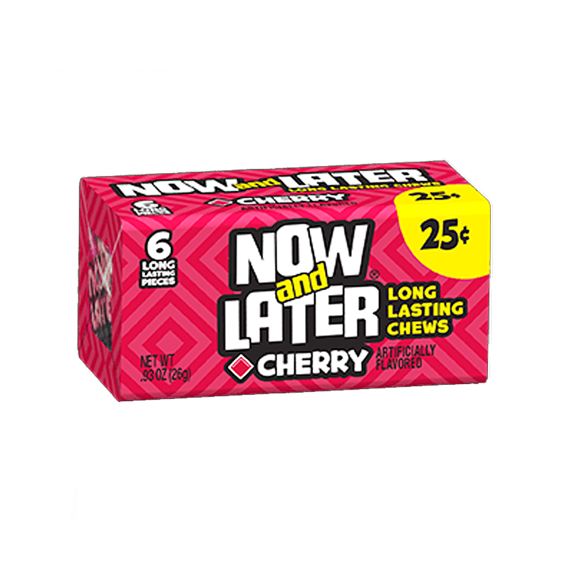 Now & Later Cherry (6 stuks)