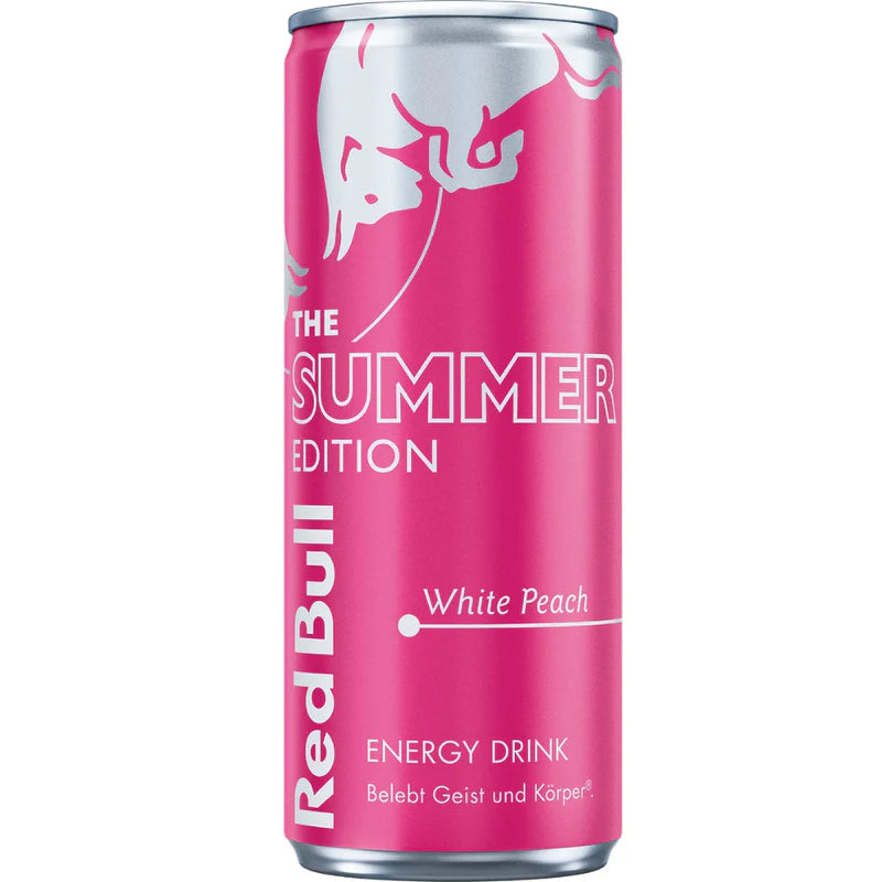Red Bull White Peach The Summer Edition 2025