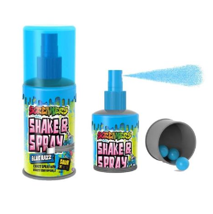 THT 07/09/25 Screamers Shake & Spray Blue Razz