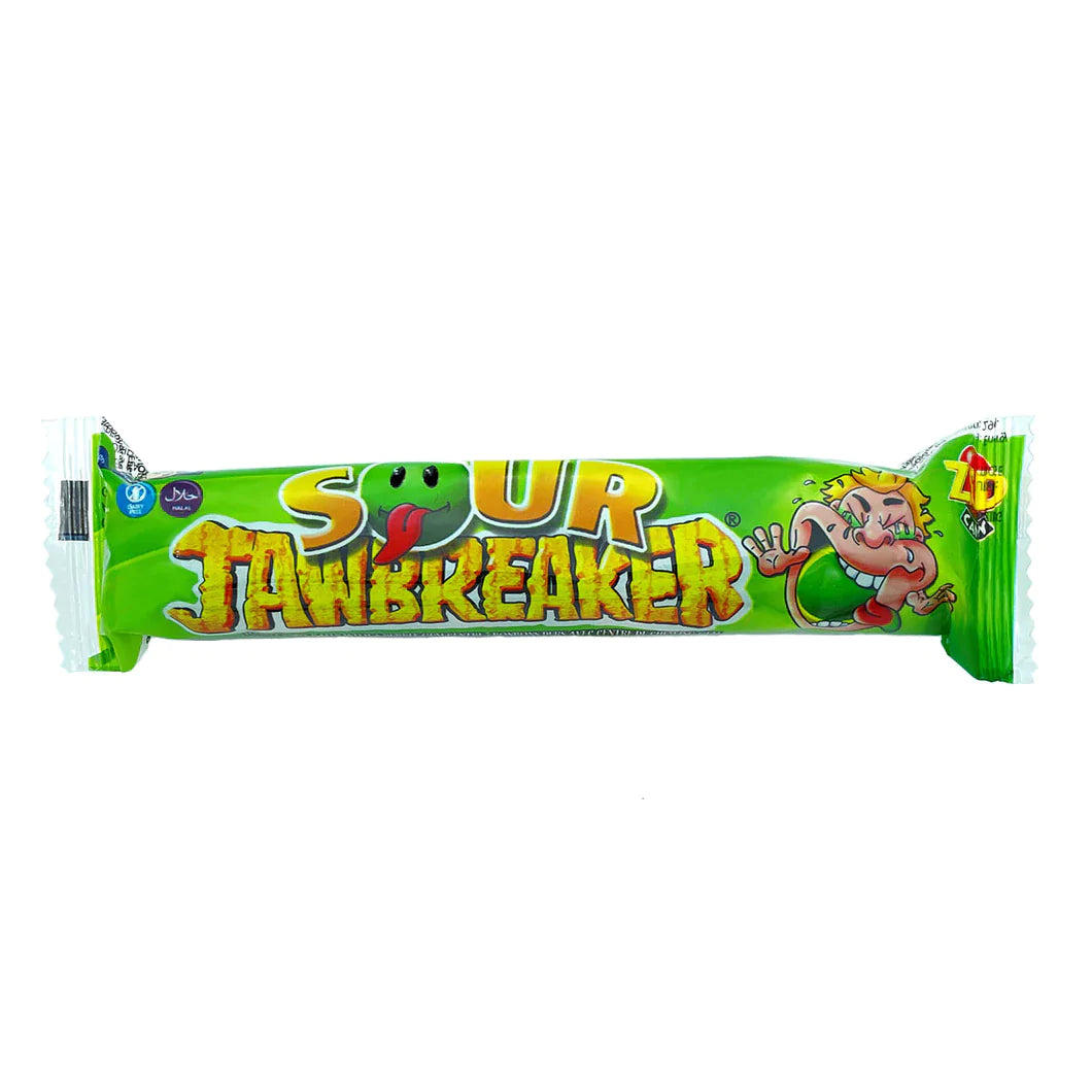 Jawbreaker Pomme aigre, paquet de 4