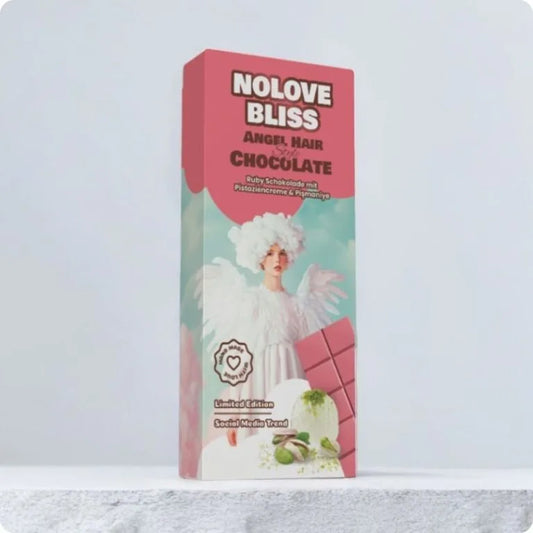 NOLOVE BLISS Dubai Chocolate Angel Hair – Pink Chocolate & Cotton Candy