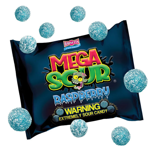 Barnetts Mega Sour Candy Raspberry