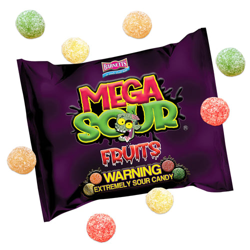Barnetts Mega Sour Candy Fruits 104gr