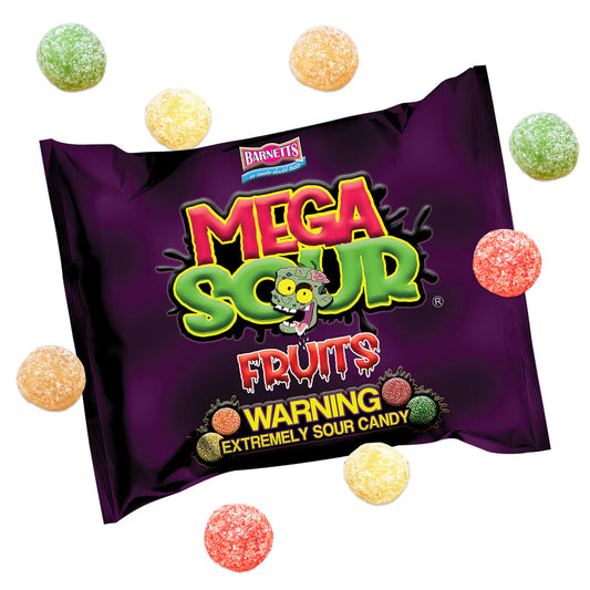 Barnetts Mega Sour Candy Fruits 104gr