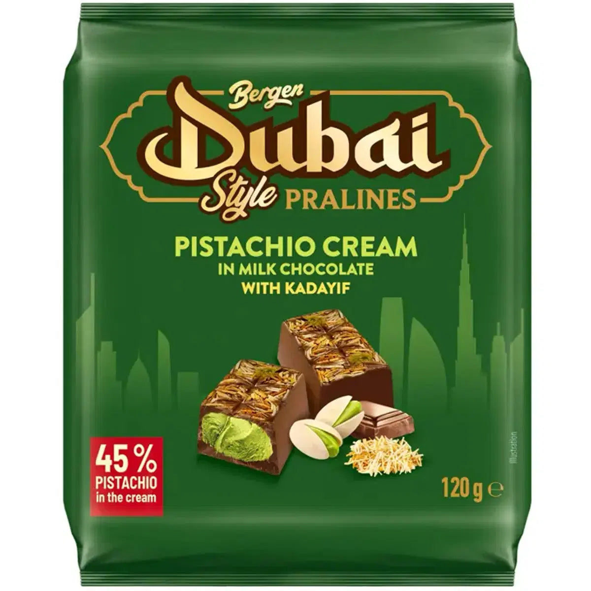 Dubai Pralines Pistachio Cream 120gr.