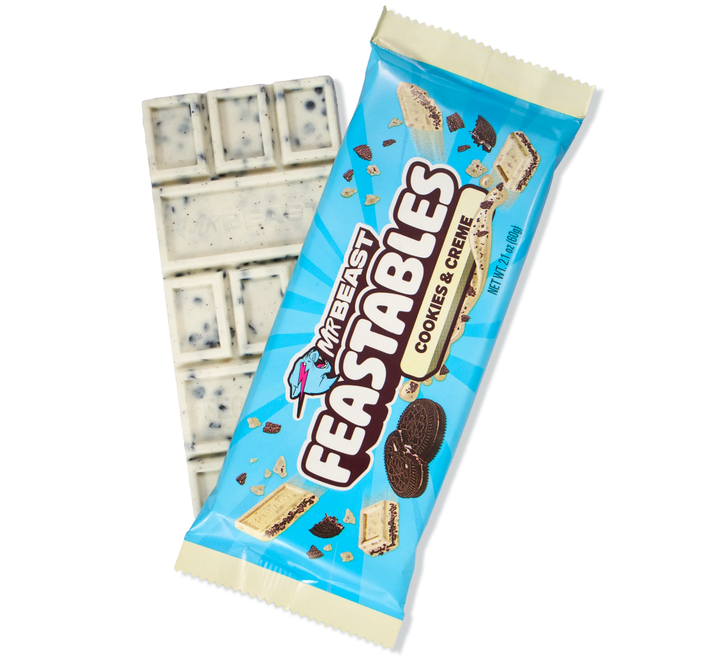 Mr. Beast Feastables Cookies and Creme