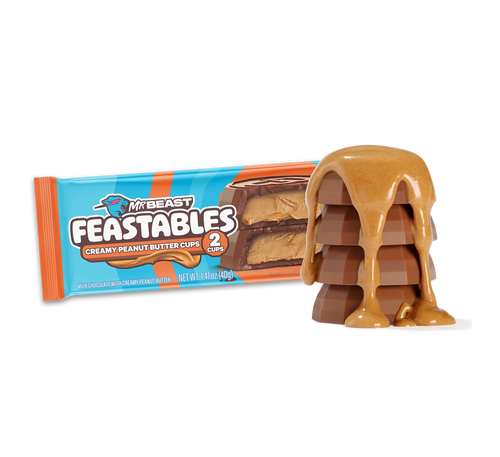 Mr. Beast Feastables Creamy Peanut Butter (2 cups)