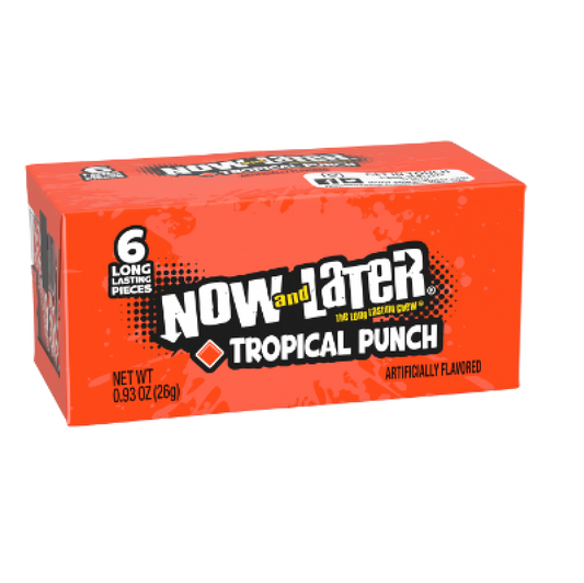 Punch tropical Now &amp; Later (6 pièces) 