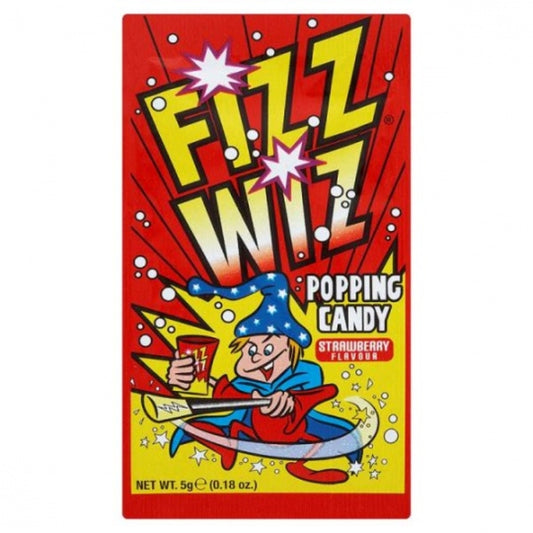 Fizz Wiz Popping Bonbon Fraise