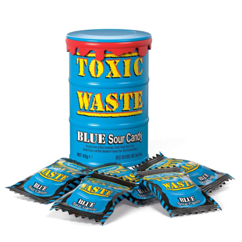 Toxic Waste Blue Drum Extreme Sour