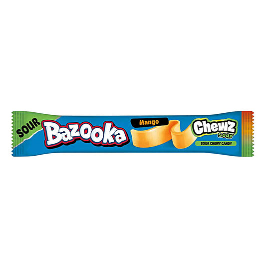 THT 26/07 Bazooka Chewz Sour Bar Mango