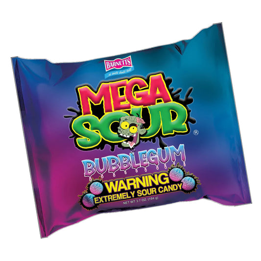 Barnetts Mega Sour Candy Bubblegum 104gr