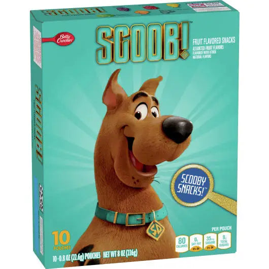 Betty Crocker™ Fruit Snacks Scooby Doo (10 PCS.)