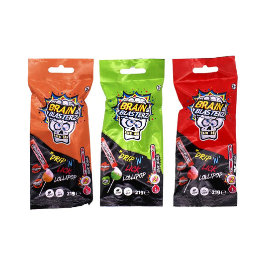 Brain Blasterz Drip 'N Lick Lollipop (1 piece) 