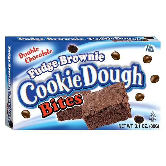 Bouchées de pâte à biscuits Brownie au fudge